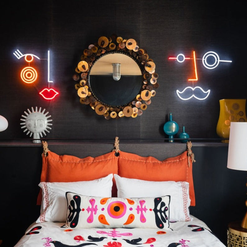 Monsieur by Jonathan Adler, signe en néon LED